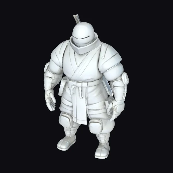 Armored Samurai Robot