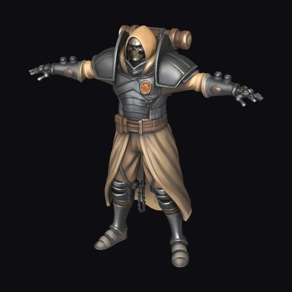 Steampunk Skeleton Guardian