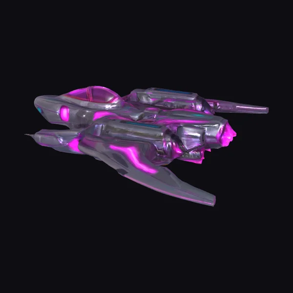 Futuristic Spacecraft Model