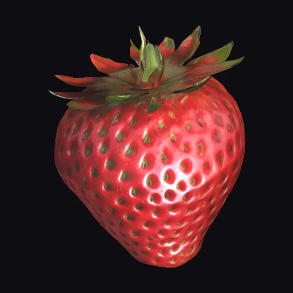 Giant Ripe Strawberry
