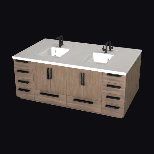 Double Sink Bathroom Vanity