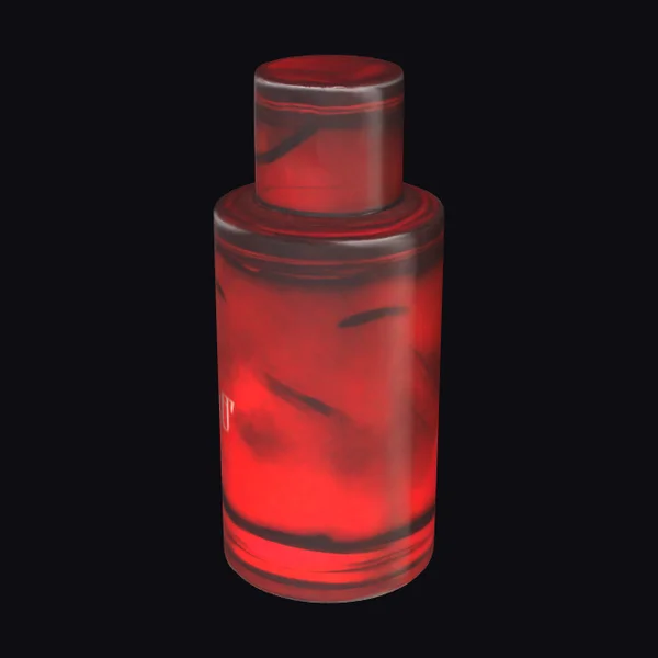 Red Perfume Bottle