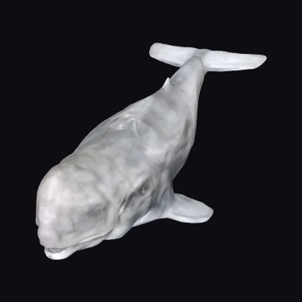 Gray Whale Figurine