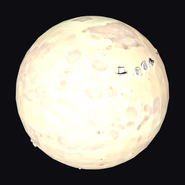 Glowing Moon Sphere