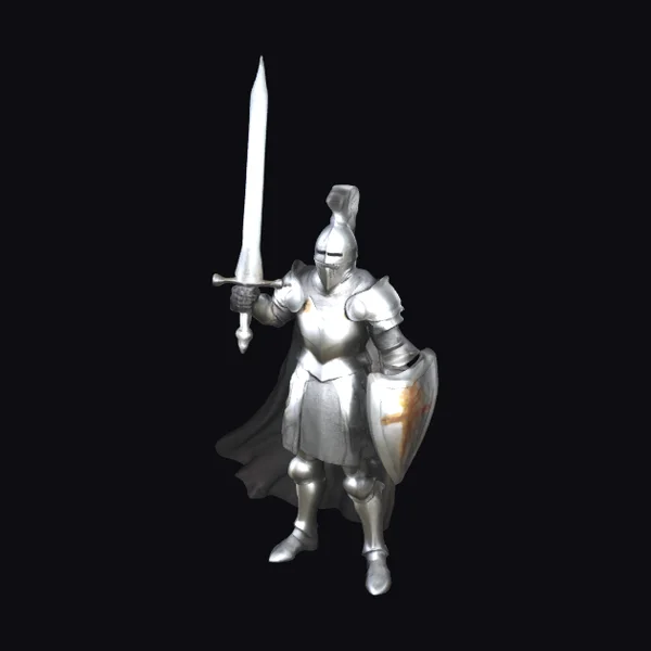 Armored Knight with Sword