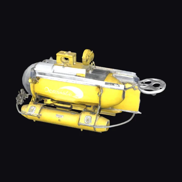 Yellow Submersible Vehicle