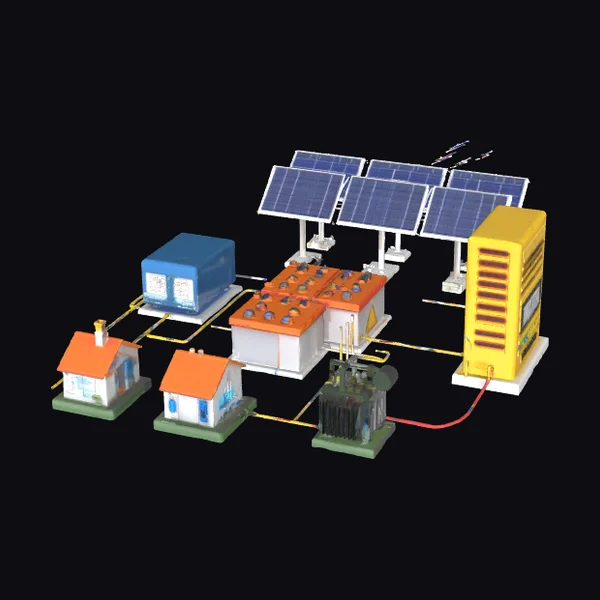 Solar Power System Diagram