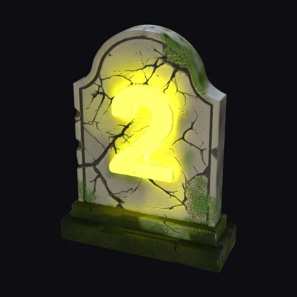 Glowing Tombstone Number 2