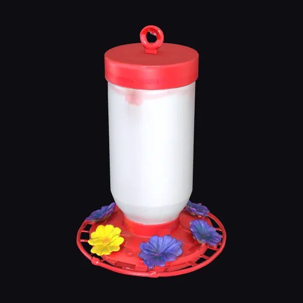 Hummingbird Feeder with Flowers
