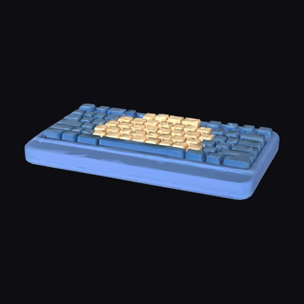 Stylized Toy Keyboard