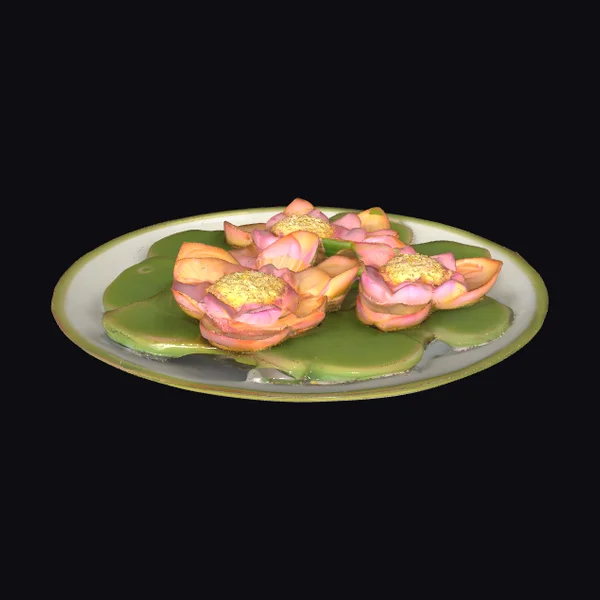 Lotus Flower Pastries