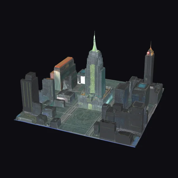 City Skyline Diorama