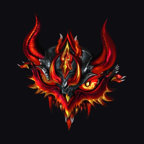 Inferno Demon Mask
