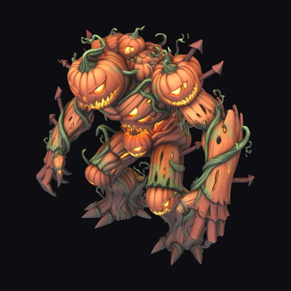 Pumpkin Golem Monster