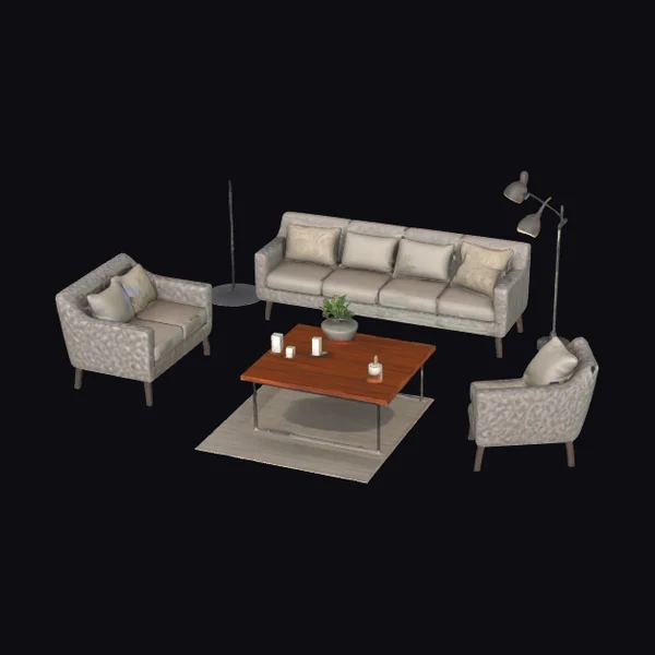 Modern Living Room Set