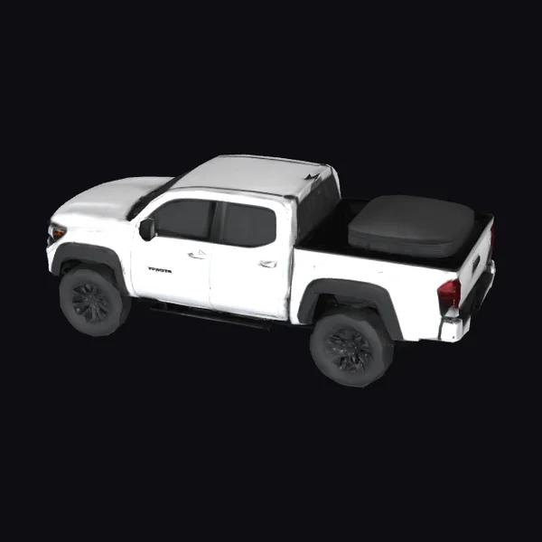 White Pickup Truck