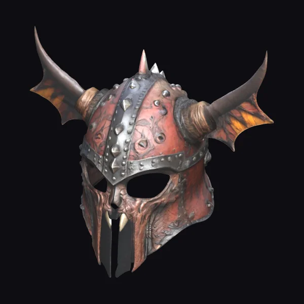 Demonic Barbarian Helmet