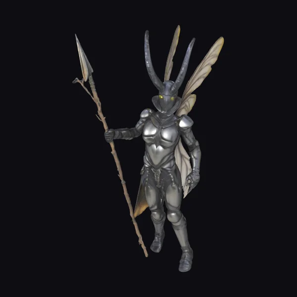 Fairy in Beetle Armor