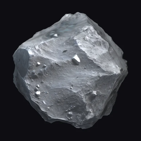 Gray Meteorite Fragment