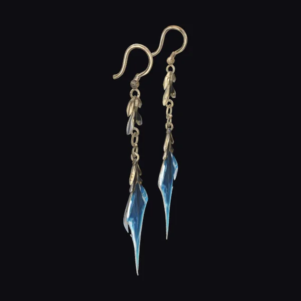 Azure Lightning Earrings