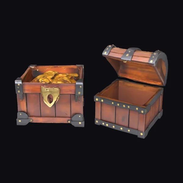 Wooden Treasure Chests