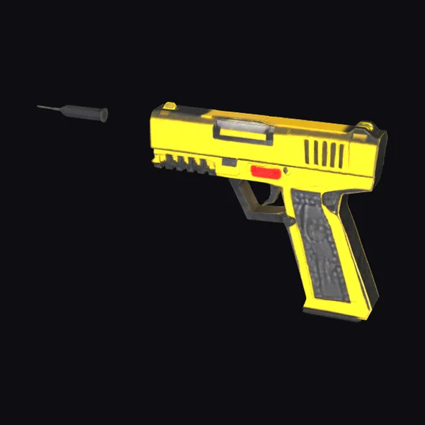 Yellow Toy Pistol