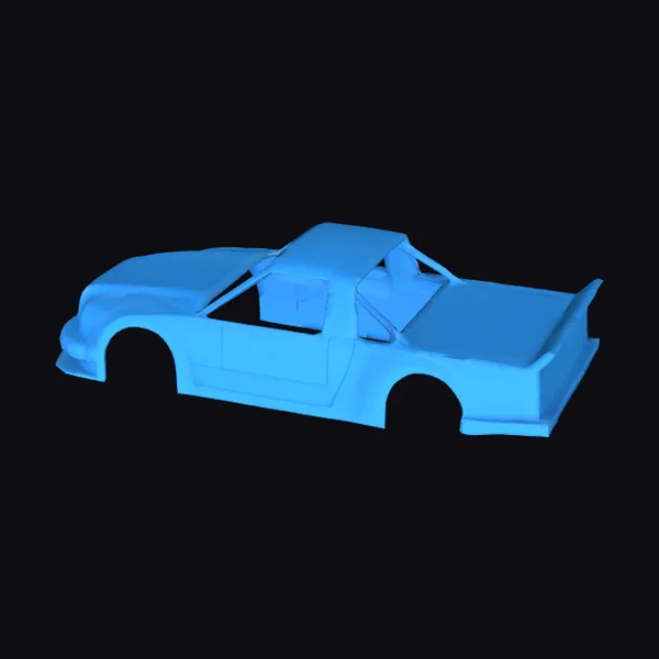 Blue Truck Body Shell