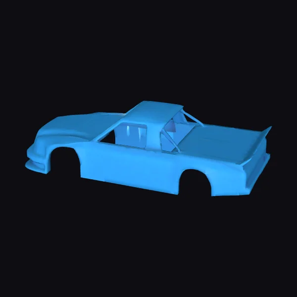 Blue Truck Body Shell