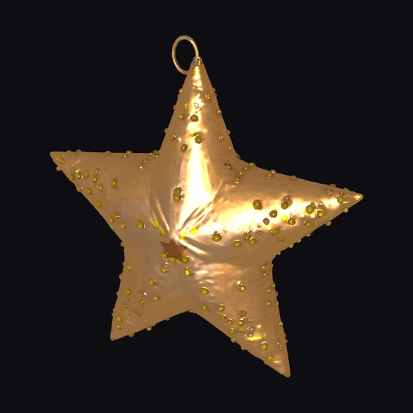 Golden Star Ornament