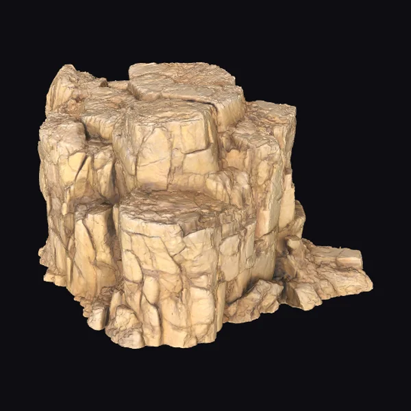 Eroded Rock Formation