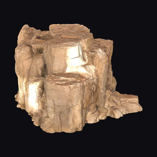 Eroded Rock Formation