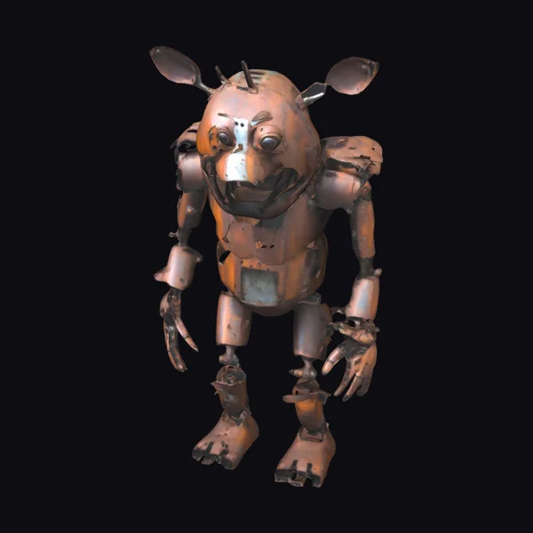 Rusty Robot Creature