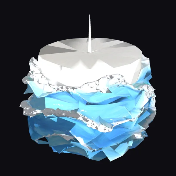 Crystalline Lampshade