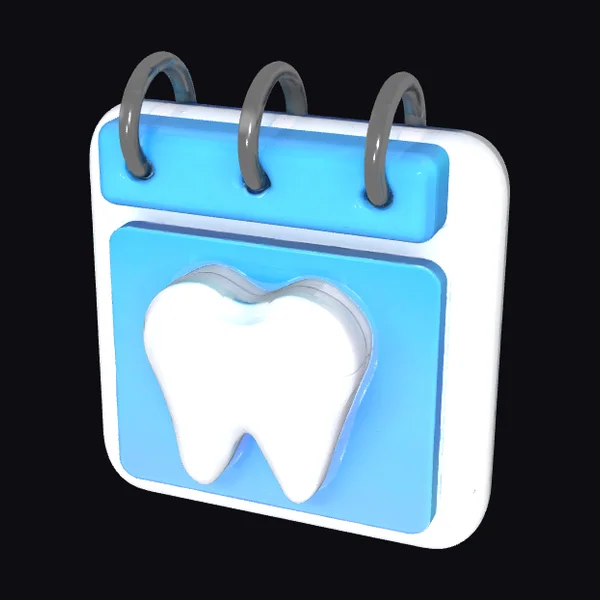 Tooth Calendar Icon