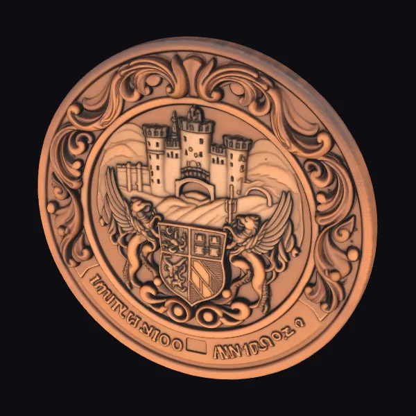 Copper Castle Medallion
