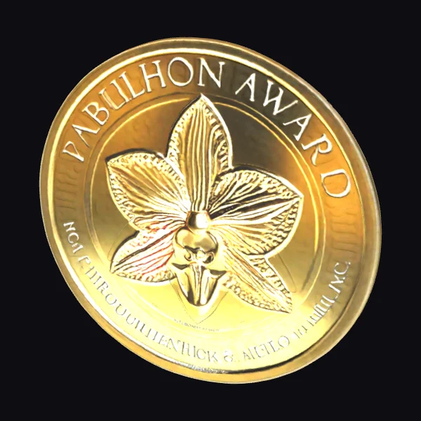 Golden Award Medallion