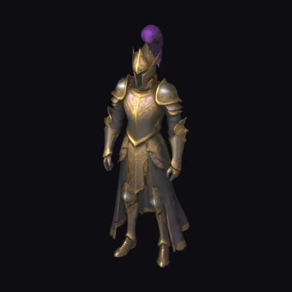 Golden Knight Armor