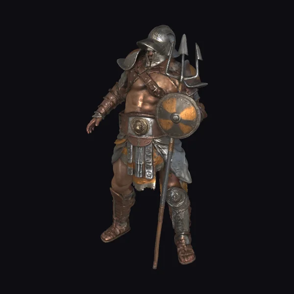 Ancient Gladiator Warrior