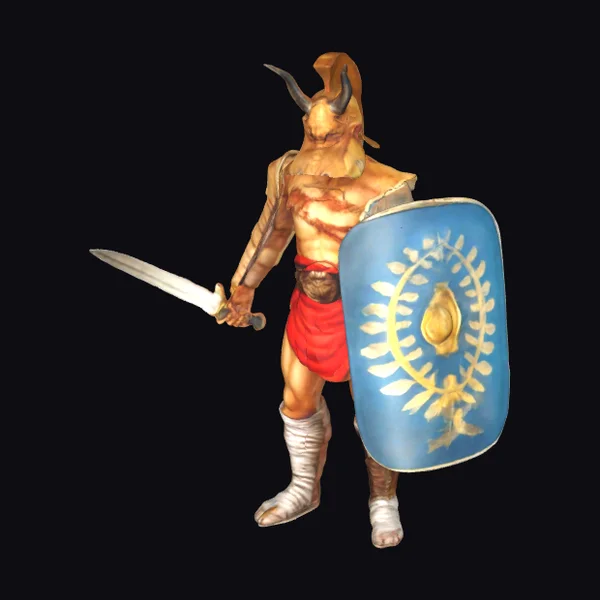 Ancient Gladiator Warrior