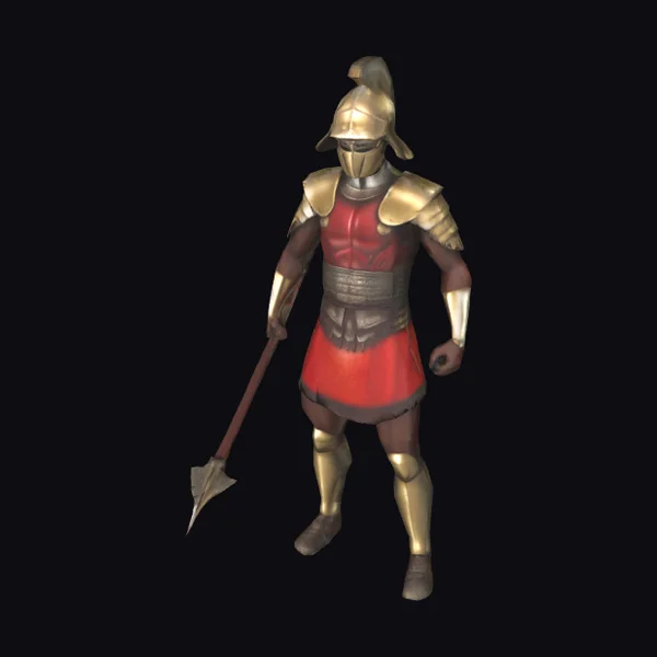 Ancient Gladiator Warrior
