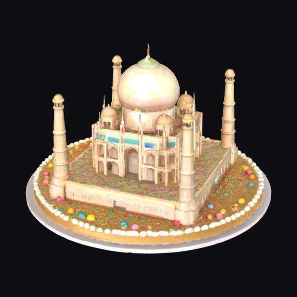 Candy Taj Mahal Cake