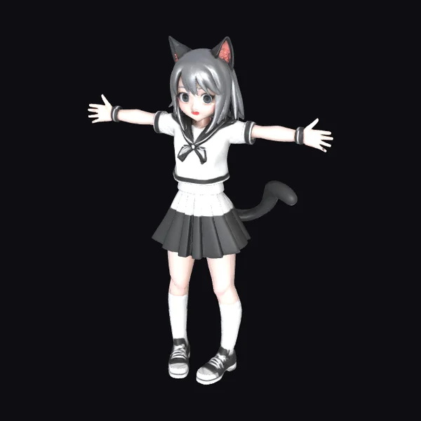 Anime Cat Girl Uniform