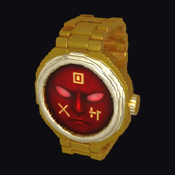 Golden Watch Face