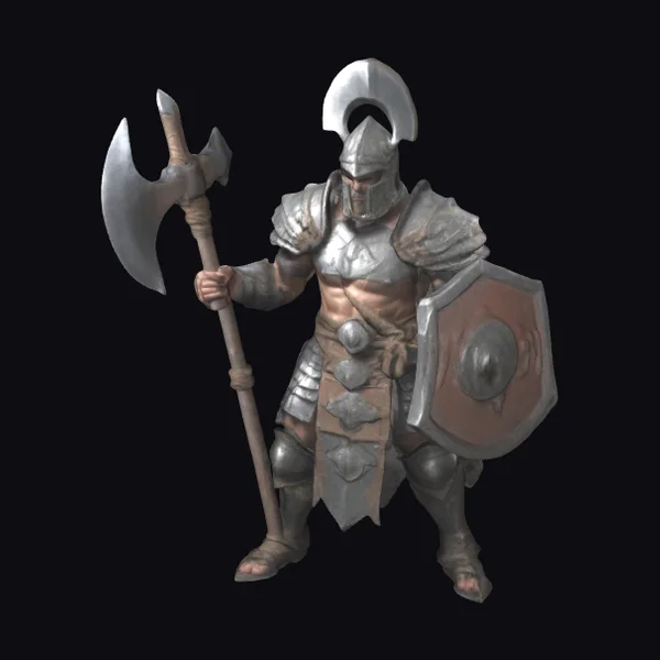 Ancient Warrior with Axe