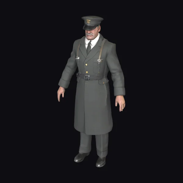 1950s Train Conductor Uniform
