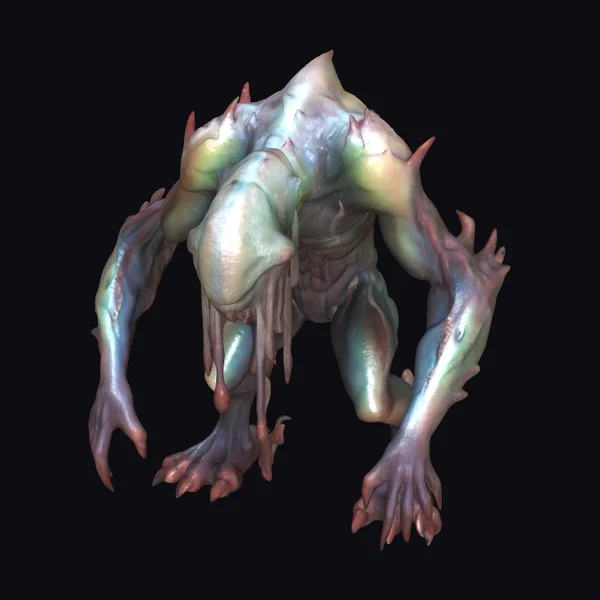 Iridescent Alien Creature