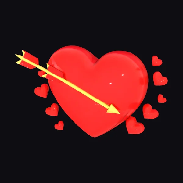 Valentine's Day Heart Arrow