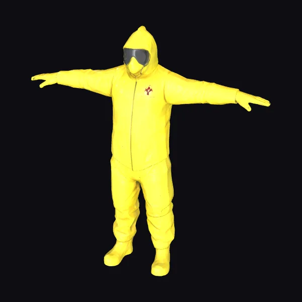 Yellow Hazmat Suit