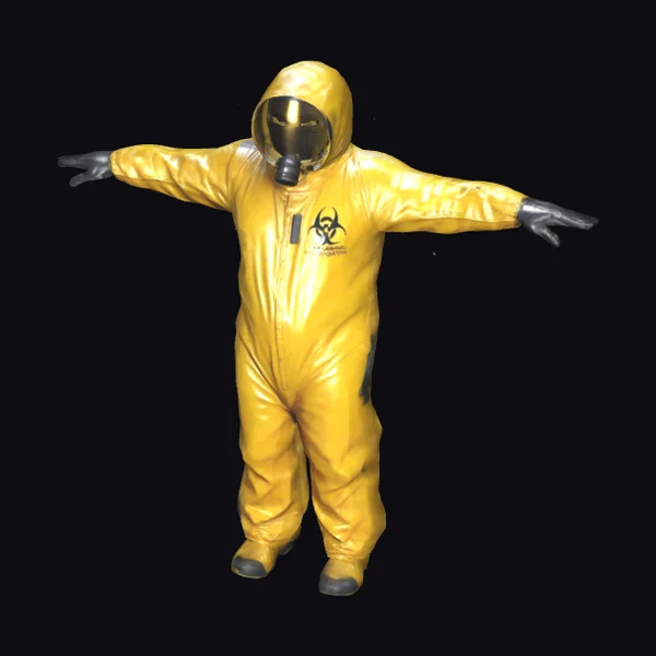 Yellow Hazmat Suit