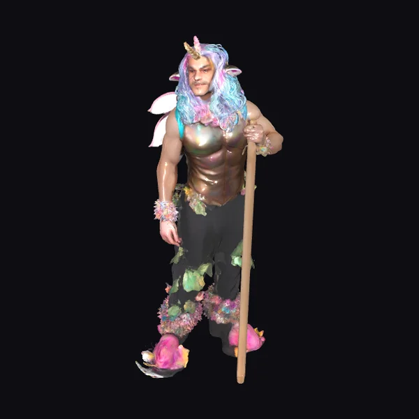 Mythic Forest Guardian Figure